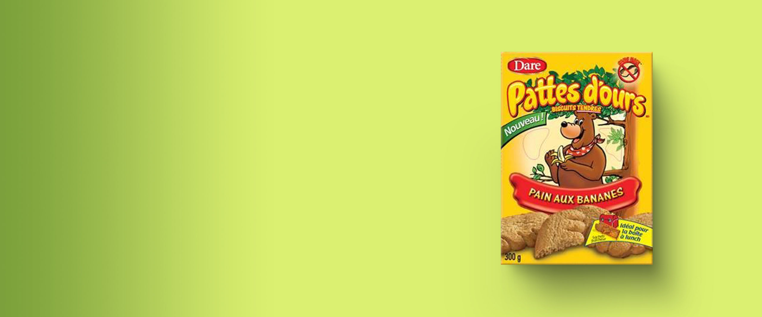 Les biscuits Pattes d’ours à l’échelle nationale
