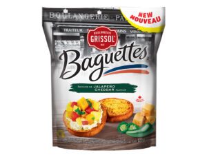 Package for Boulangerie Grissol Baguettes Jalapeño Cheddar