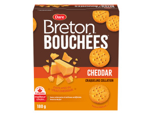 Packaging for  Bouchées <br>Cheddar