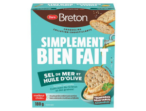 Package for Craquelins Breton Simplement bien fait Sel de mer et huile d’olive