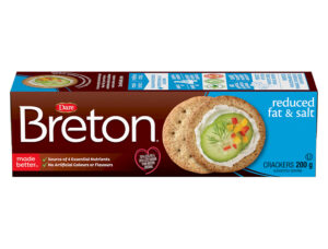 Packaging for  Reduced Fat and Salt