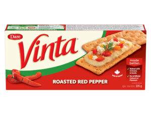 Package for Vinta Roasted Red Pepper Crackers