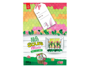 Packaging for  REALFRUIT Sours Minis