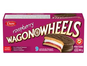 Package for Wagon Wheels Raspberry Cookies